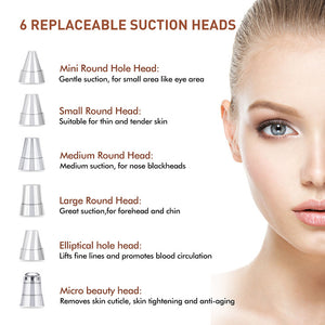 New electric blackout removal pore cleansing acne oil removal face home beauty device black head device