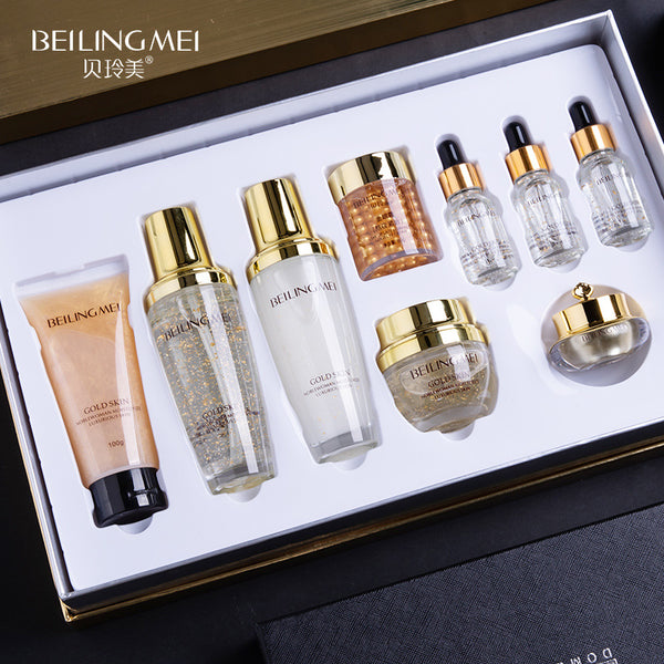 The Royal Gold 9-Step Skincare Ritual by BEILING MEI