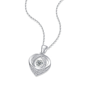 GRA Certified Moissanite Necklace #10019