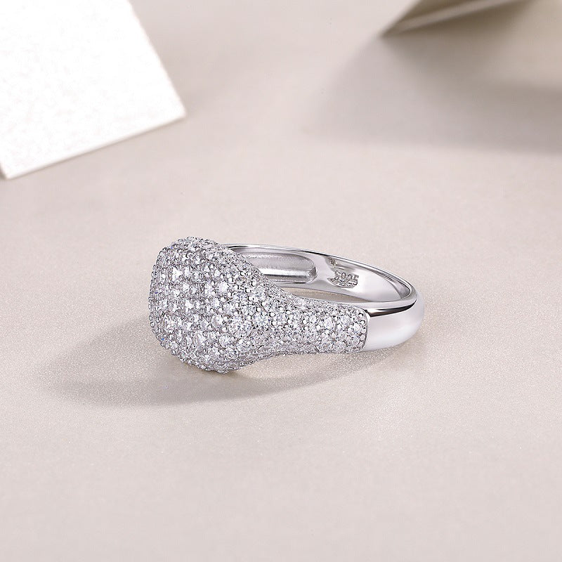 134pcs Moissanite Ring #10011