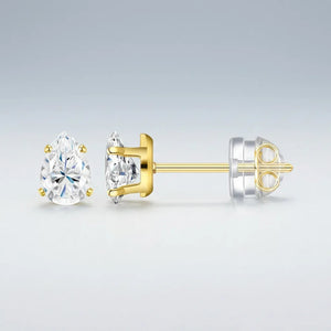 6.0mm Moissanite Stud Earrings #10022