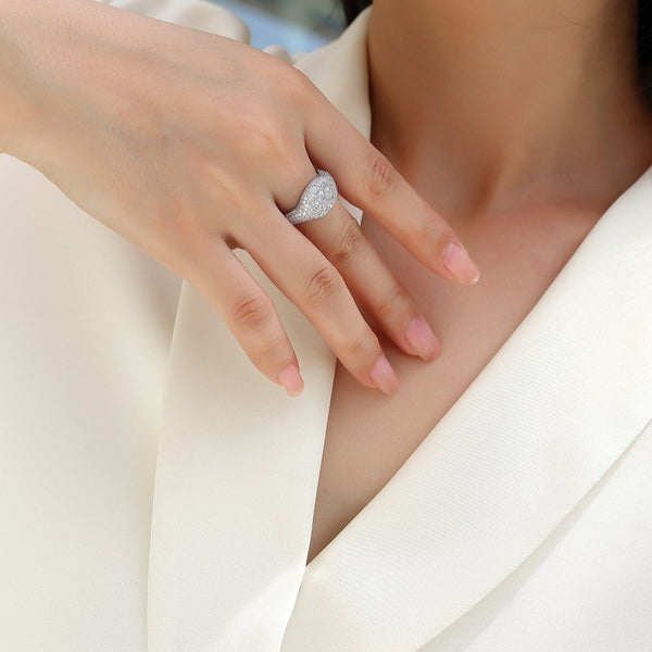 134pcs Moissanite Ring #10011