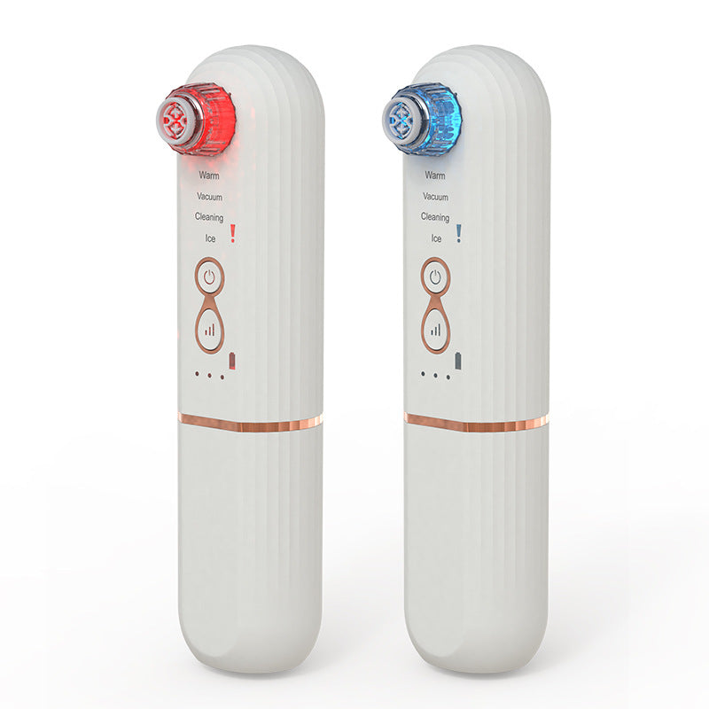 Achieve Clean, Calm, and Refined Pores: Hydro-Oxygen Vacuum Pore Cleanser with Warm & Cool Care