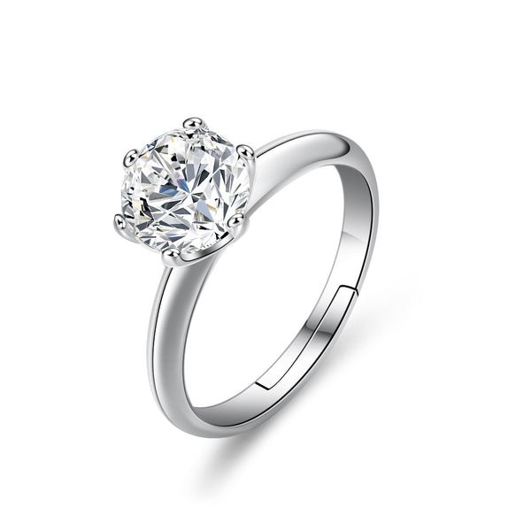 1.0ct Moissanite Ring #10003