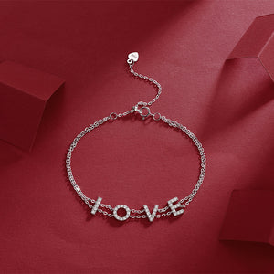 Moissanite LOVE Bracelet #10013