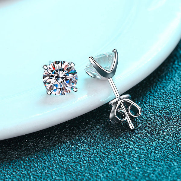 Moissanite Stud Earrings #10004
