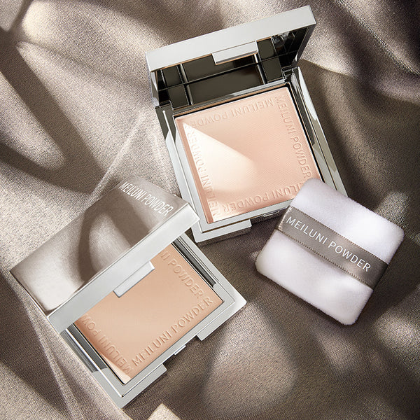 MEILUNI "The Silver Block" - Your All-in-One Filter Finish Powder  Description: