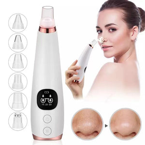 New electric blackout removal pore cleansing acne oil removal face home beauty device black head device
