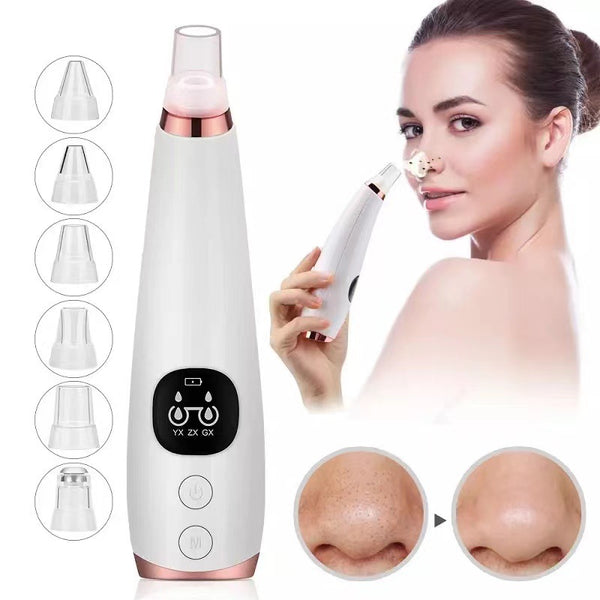 New electric blackout removal pore cleansing acne oil removal face home beauty device black head device