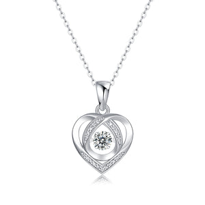 GRA Certified Moissanite Necklace #10019