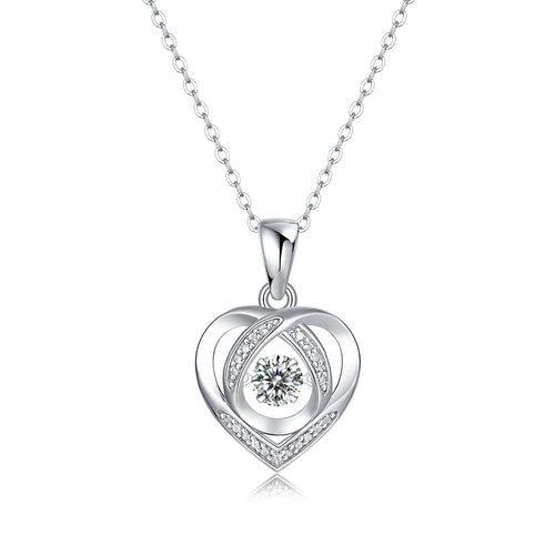 GRA Certified Moissanite Necklace #10019