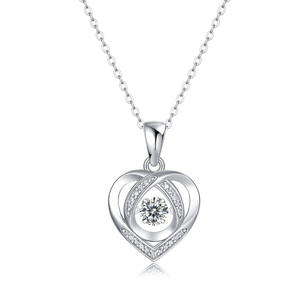 GRA Certified Moissanite Necklace #10019