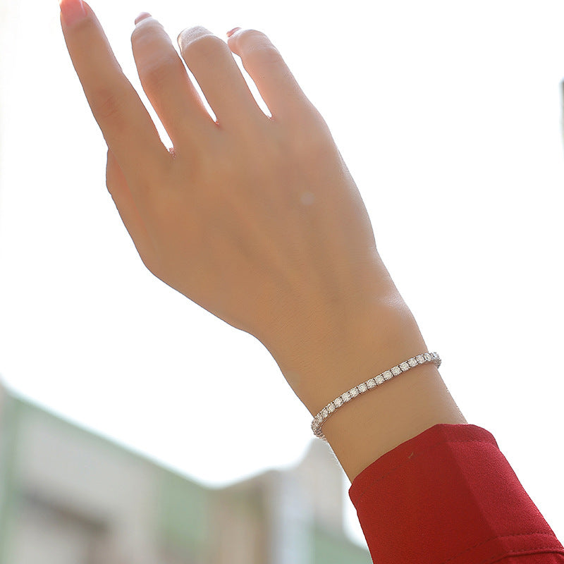 Moissanite Tennis Bracelet #10015