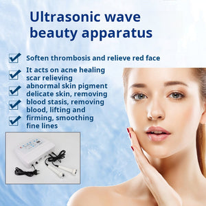 Ultrasonic Facial Lift & Infusion Device  Deep-Clean & Essence Boost (IPX8, Rechargeable)