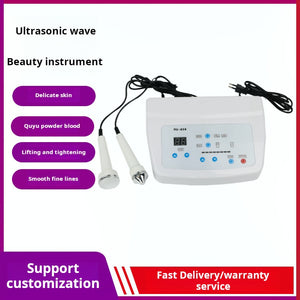 Ultrasonic Facial Lift & Infusion Device  Deep-Clean & Essence Boost (IPX8, Rechargeable)