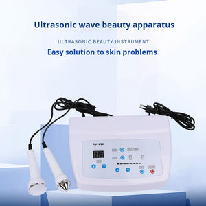 Ultrasonic Facial Lift & Infusion Device  Deep-Clean & Essence Boost (IPX8, Rechargeable)