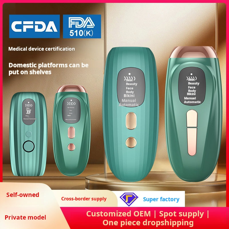 Sapphire IPL Hair Removal Device with UNLIMITED Flashes - Your One-Time Investment for a Lifetime of Smoothness